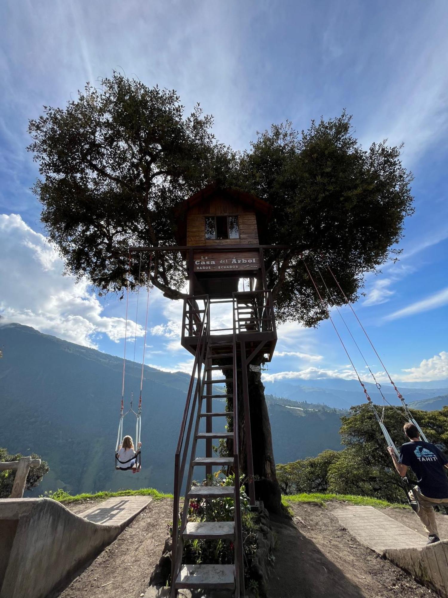 High-End Holiday Cabin - Tungurahua Hot Springs Baños Kültér fotó